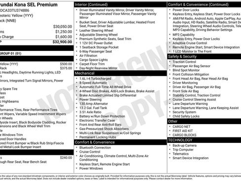New 2026 Hyundai Kona SEL Premium image 4