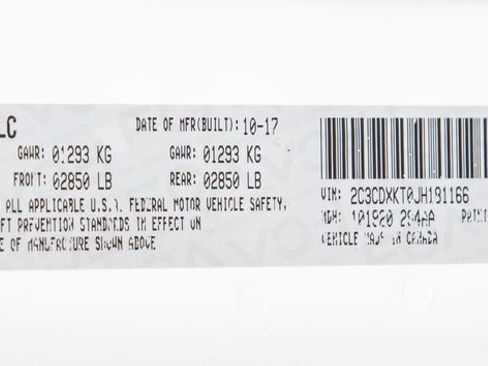 Used 2018 Dodge Charger Police w/ Patrol Package Base Prep image 32