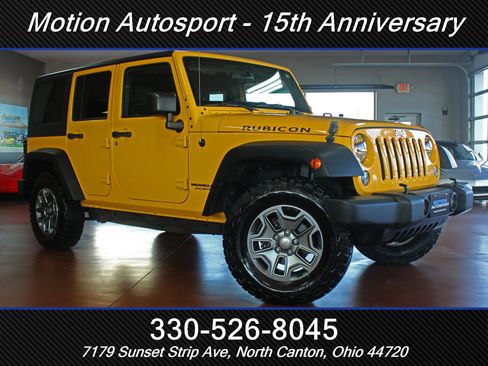 Used 2015 Jeep Wrangler Unlimited Rubicon w/ Dual Top Group image 2