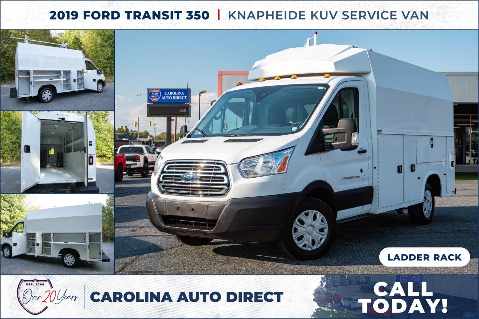 Used 2019 Ford Transit 350 138 w/ Interior Upgrade Package RWD image 1