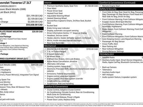 Used 2025 Chevrolet Traverse LT AWD/4WD image 11