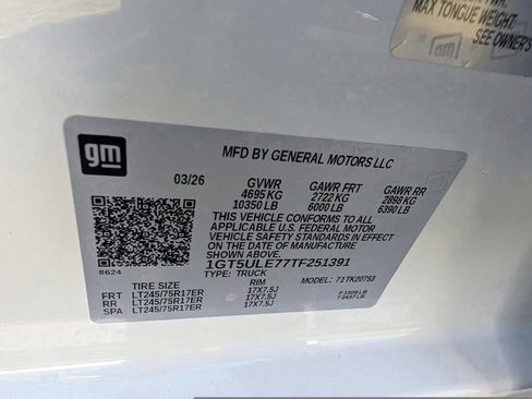 New 2026 GMC Sierra 2500 Pro w/ 1SA Pro Safety Plus Package AWD/4WD image 52