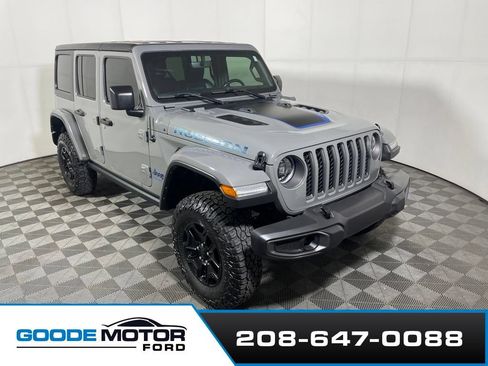 Used 2023 Jeep Wrangler Unlimited Rubicon 4xe AWD/4WD image 1