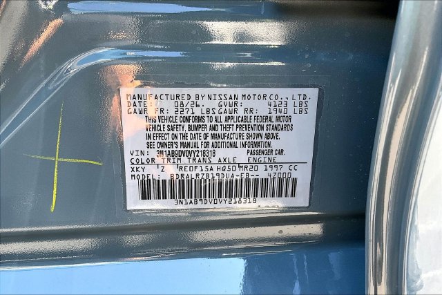 New 2027 Nissan Sentra SR w/ SR All Weather Package FWD image 14