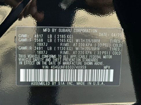 Certified 2025 Subaru Crosstrek 2.5i Sport w/ Crosstrek Mirror Package AWD/4WD image 21