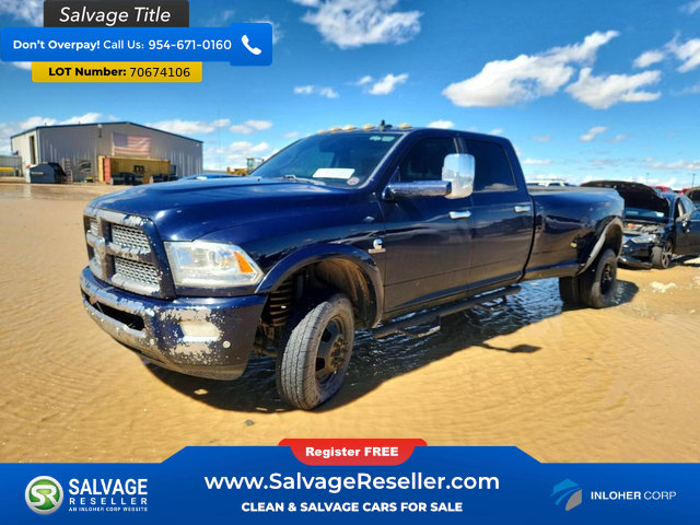 Used 2017 RAM 3500 Laramie w/ Convenience Group AWD/4WD image 1