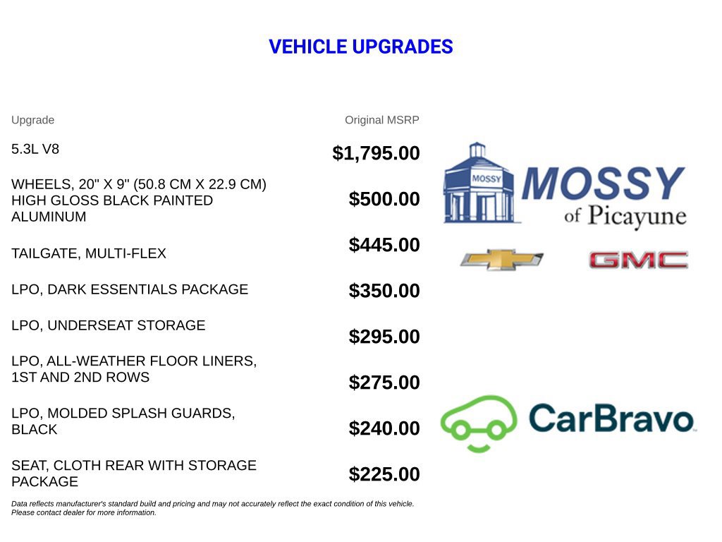 Certified 2023 Chevrolet Silverado 1500 Custom Trail Boss w/ LPO, Dark Essentials Package AWD/4WD image 12