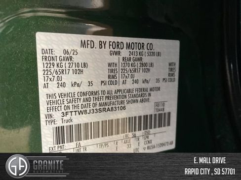 Used 2025 Ford Maverick XLT w/ Equipment Group 301A AWD/4WD image 29