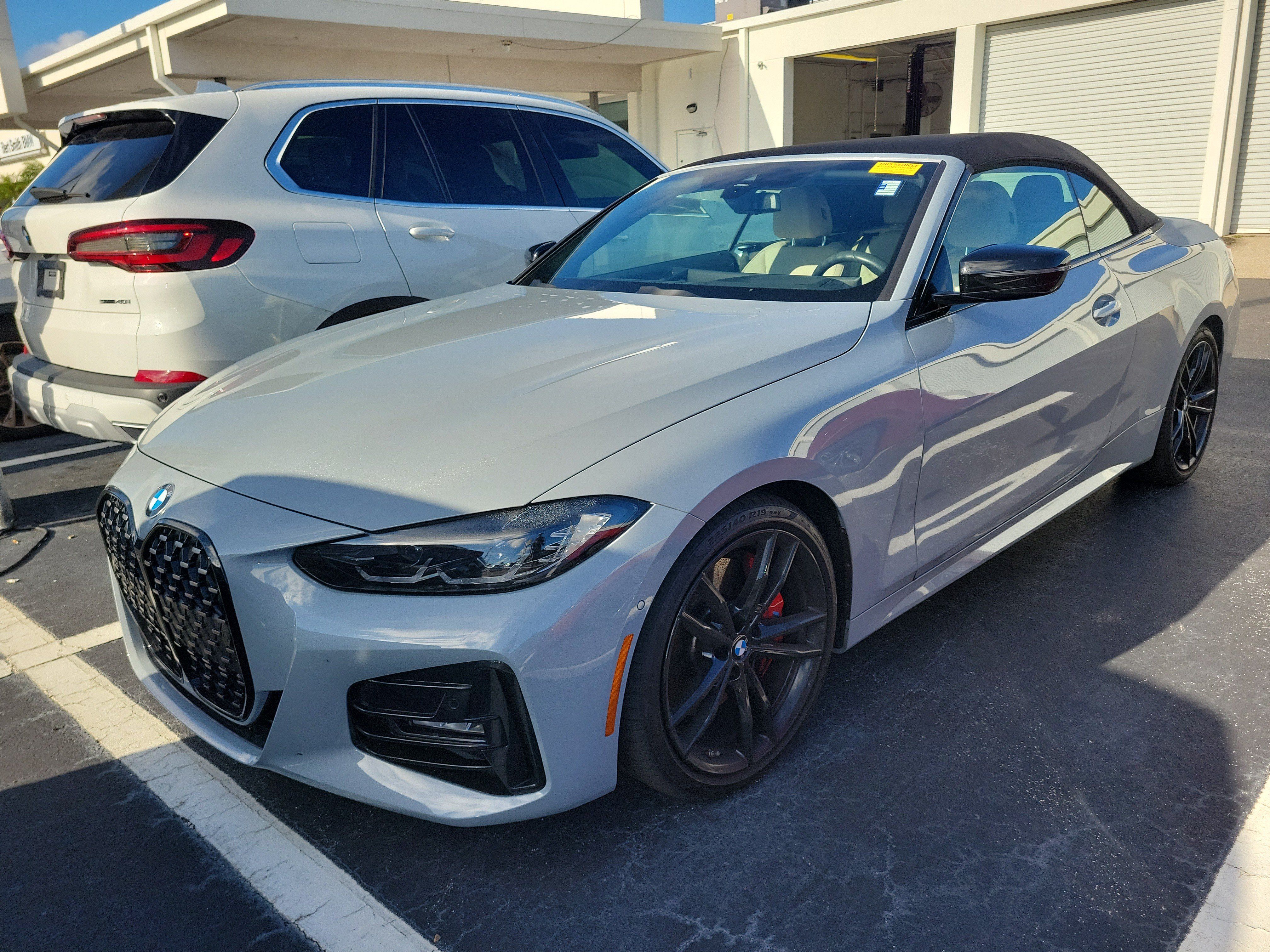 Used 2024 BMW 430i Convertible w/ M Sport Package RWD image 1