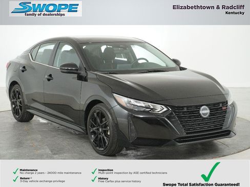 Used 2025 Nissan Sentra SR w/ Midnight Edition image 1