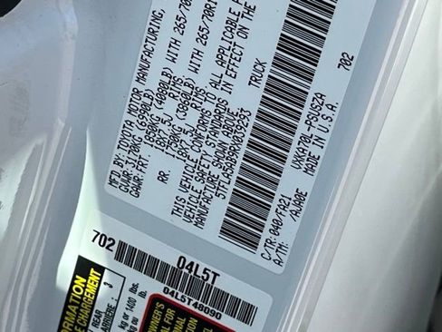 Used 2024 Toyota Tundra SR5 w/ SX Package image 27