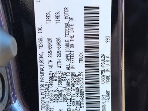 New 2026 Toyota Tundra SR5 image 62