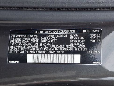 Used 2020 Volvo XC60 T5 Inscription AWD/4WD image 27