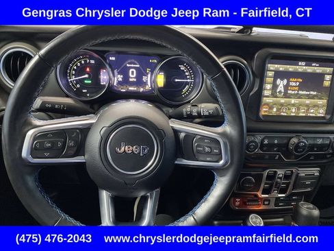 Certified 2022 Jeep Wrangler Unlimited Rubicon 4xe w/ Cold Weather Group AWD/4WD image 19