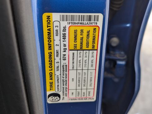 Used 2020 Ford Ranger Lariat w/ Technology Package image 38