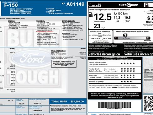 Used 2019 Ford F150 XLT w/ Equipment Group 301A Mid AWD/4WD image 14