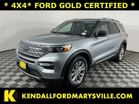 Certified 2023 Ford Explorer Limited AWD/4WD image 1