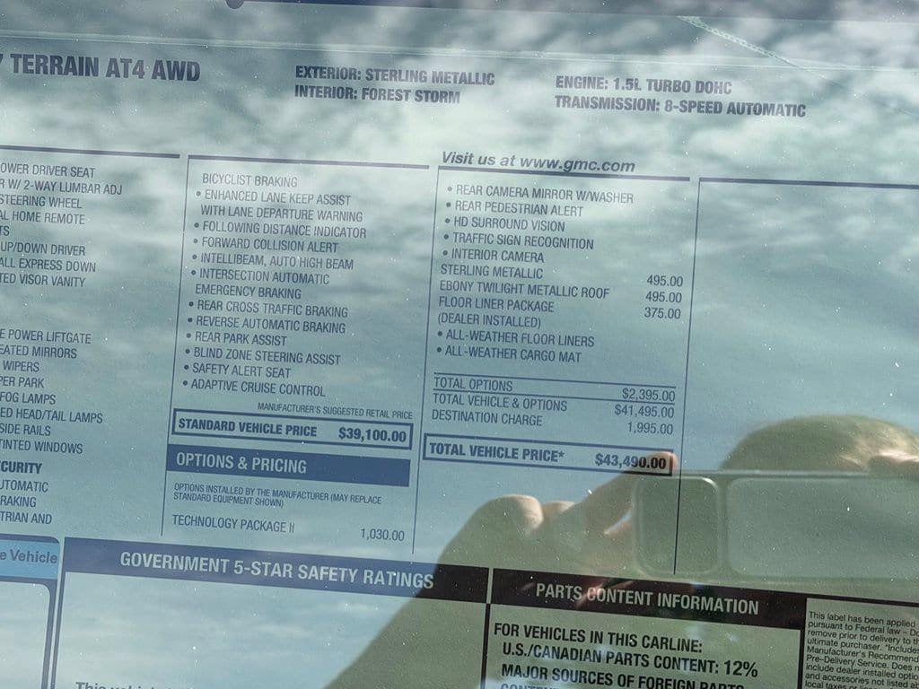 New 2027 GMC Terrain AT4 w/ Technology Package II AWD/4WD image 9
