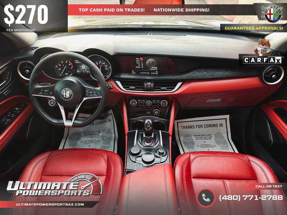 Used 2019 Alfa Romeo Stelvio AWD w/ Nero Edizione image 28