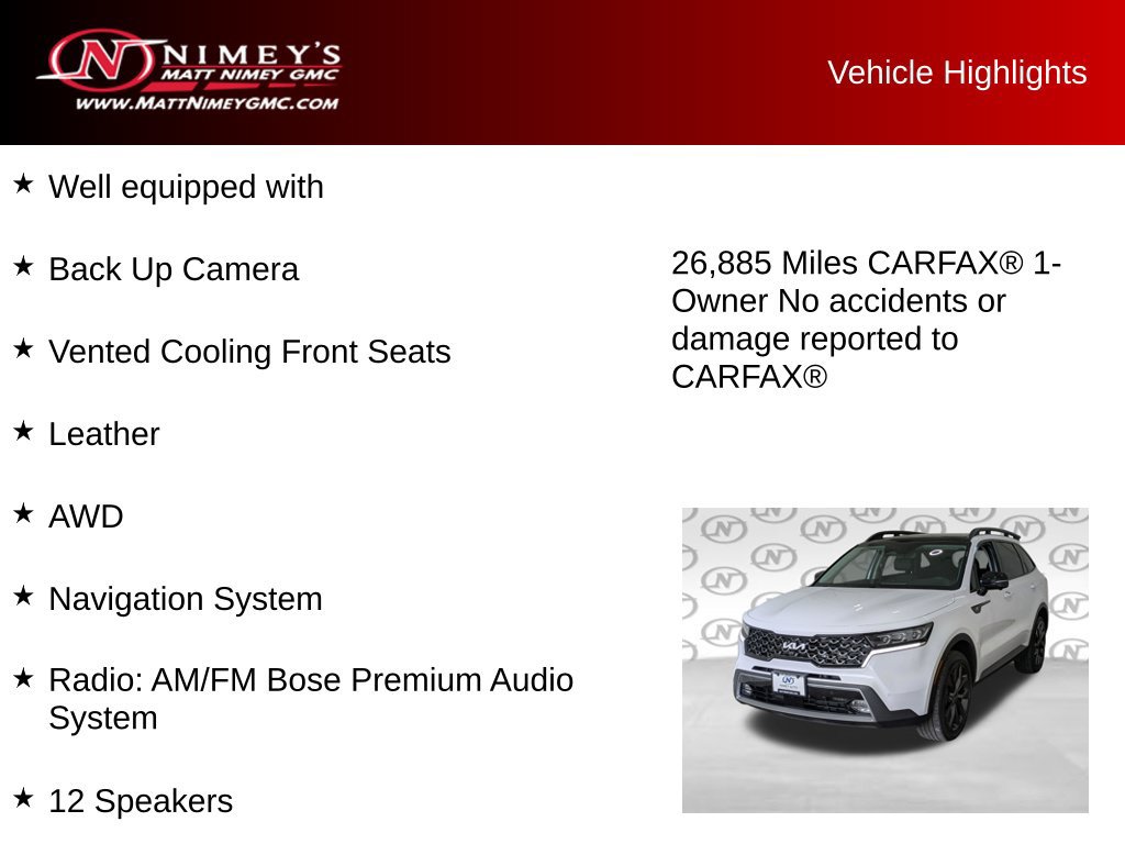 Used 2023 Kia Sorento SX Prestige AWD/4WD image 6