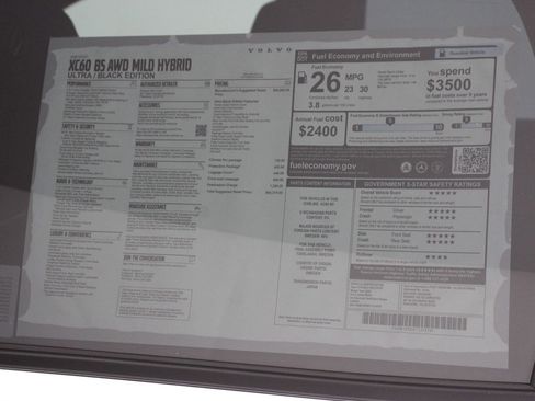 New 2026 Volvo XC60 B5 Ultra w/ Climate Package PRO image 18