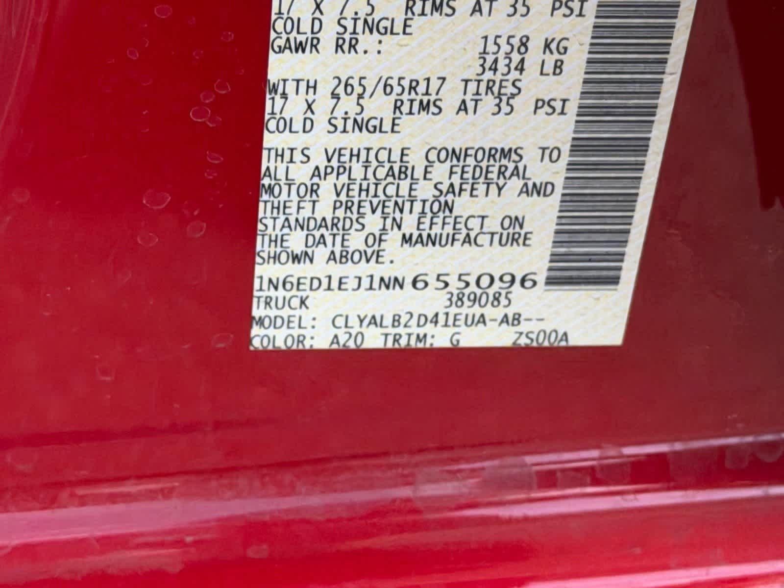 Used 2022 Nissan Frontier SV w/ Technology Package RWD image 18