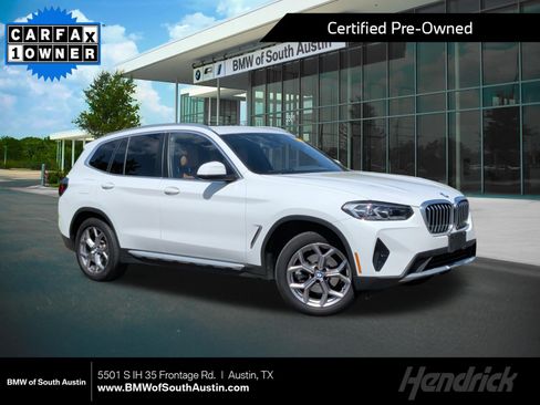 Certified 2023 BMW X3 xDrive30i w/ Convenience Package w/ZPA AWD/4WD image 1