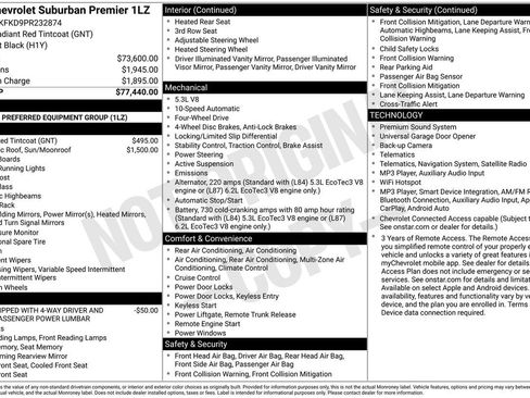 Used 2023 Chevrolet Suburban Premier AWD/4WD image 31