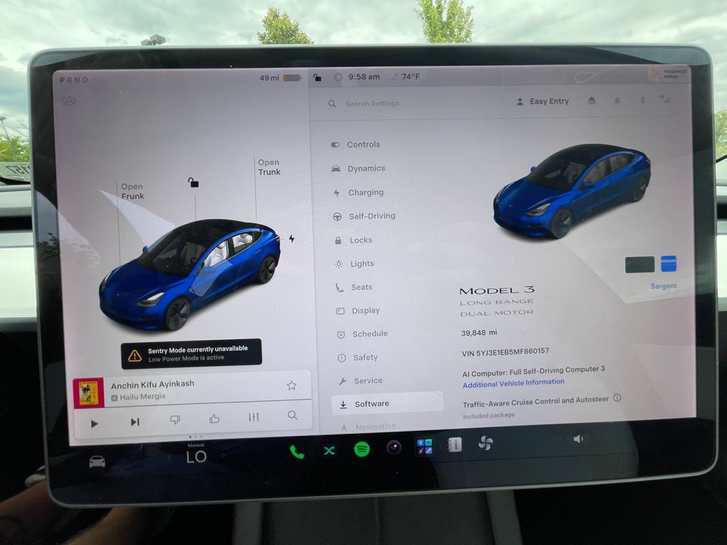 Used 2021 Tesla Model 3 Long Range AWD/4WD image 4