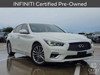 Used 2023 INFINITI Q50 Luxe w/ Cargo Package