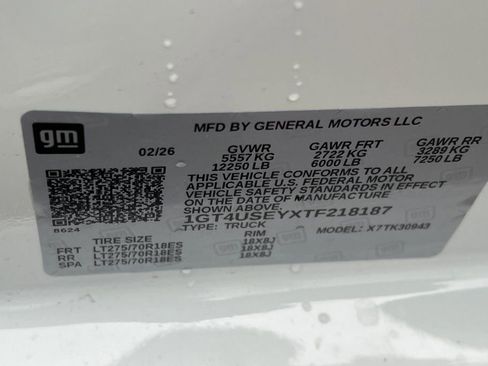 New 2026 GMC Sierra 3500 Pro w/ 1SA Pro Safety Plus Package image 21