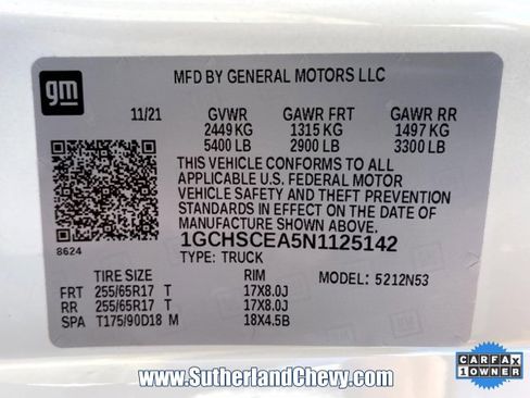 Used 2022 Chevrolet Colorado LT w/ Fleet Safety Package image 30