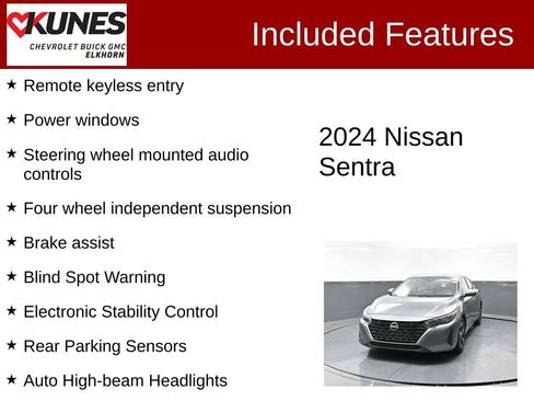 Used 2024 Nissan Sentra SV image 3