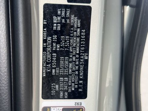 New 2026 Kia Carnival SX image 32