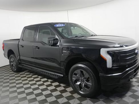 Used 2023 Ford F150 Lightning Lariat w/ Tow Technology Package AWD/4WD image 1