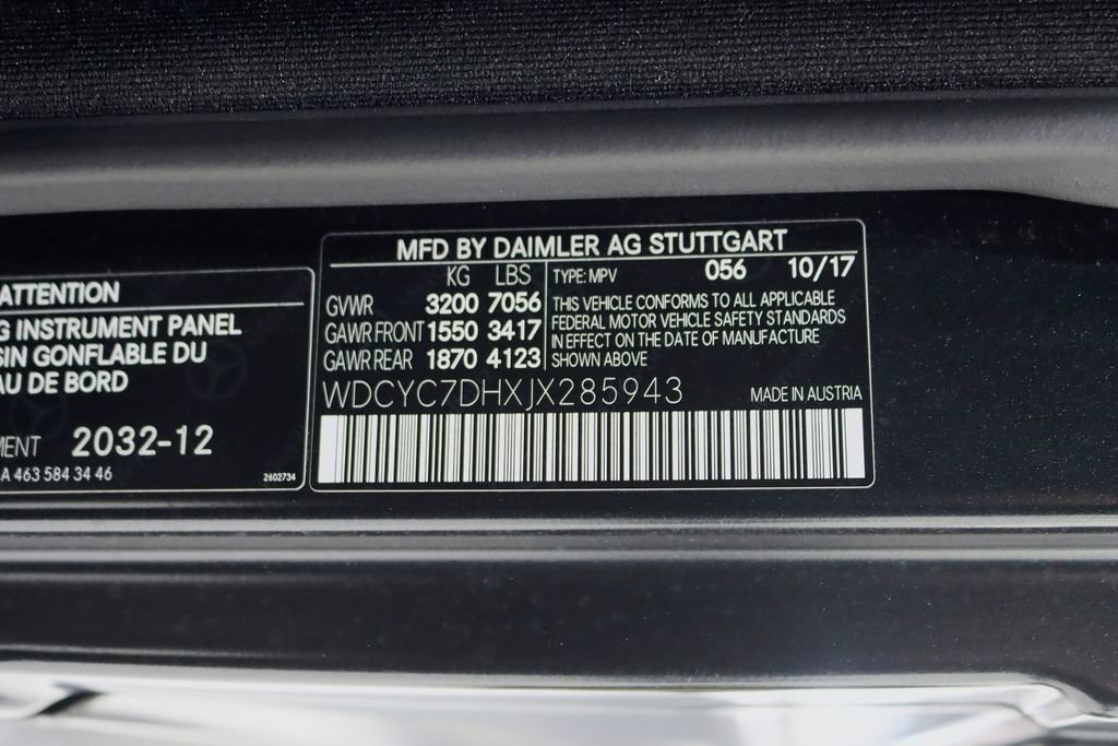Used 2018 Mercedes-Benz G 63 AMG 4MATIC image 41