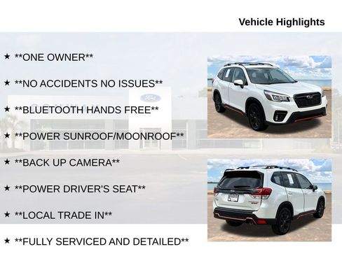 Used 2020 Subaru Forester Sport w/ Popular Package #2 AWD/4WD image 6
