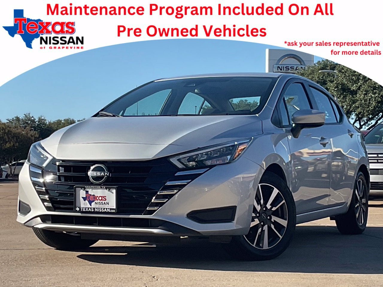 Used 2025 Nissan Versa SV FWD image 1