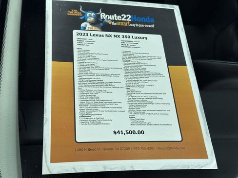 Used 2023 Lexus NX 350 AWD w/ Luxury Package image 40