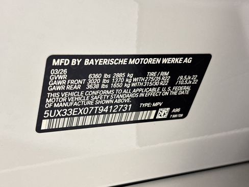 New 2026 BMW X6 xDrive40i AWD/4WD image 19