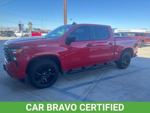 Certified 2026 Chevrolet Silverado 1500 Custom w/ Turbomax Blackout Package AWD/4WD image 4