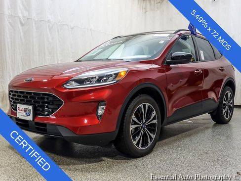 Certified 2022 Ford Escape SEL w/ SEL Stealth AWD Package image 1