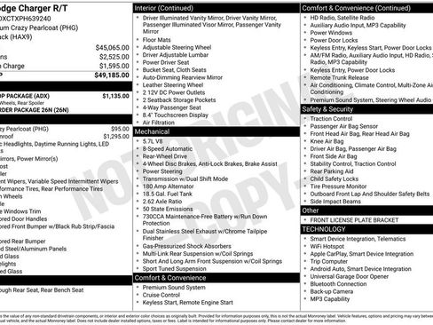 Used 2023 Dodge Charger R/T w/ Blacktop Package RWD image 34