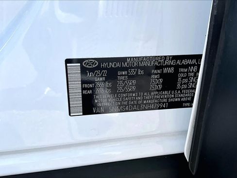 Used 2022 Hyundai Santa Fe Limited AWD/4WD image 37