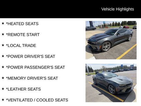Used 2016 Chevrolet Camaro SS RWD image 4