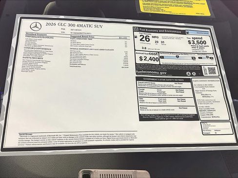 New 2026 Mercedes-Benz GLC 300 4MATIC image 18