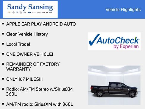 Used 2025 Ford F150 XLT w/ Equipment Group 301A Standard AWD/4WD image 7