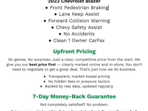 Used 2023 Chevrolet Blazer LT image 2