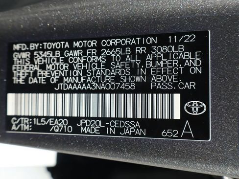 Used 2022 Toyota Mirai w/ Advanced Technology Package RWD image 34