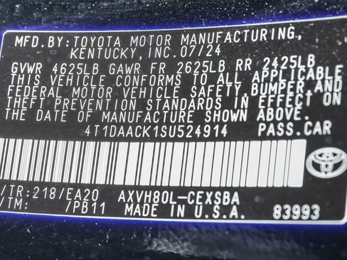 Used 2025 Toyota Camry SE FWD image 36